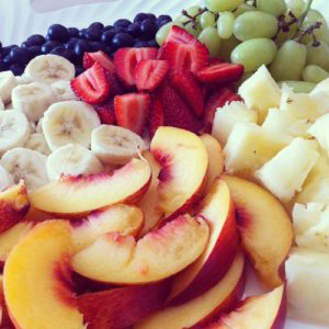 Enjoy a variety of fruits